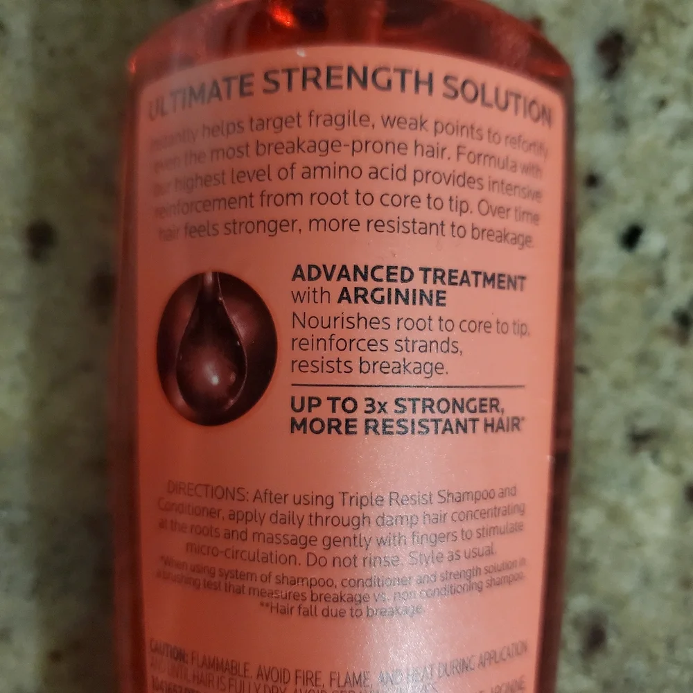 L'oreal Triple Resist Ultimate Strength Solution Leave‎ in Treatment Arginine